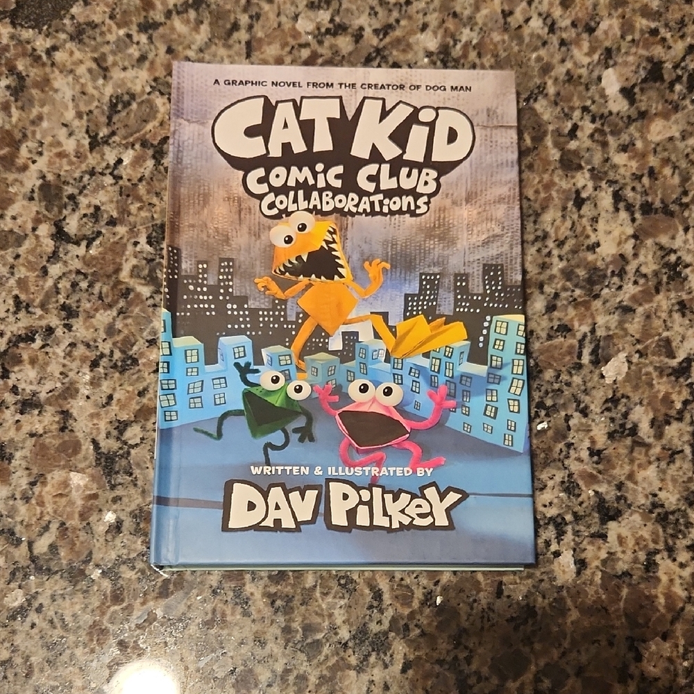Cat Kid Comic Club Book